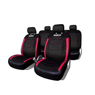Fundas Cubreasiento Sparco Universal Rojo Poliester 406- Sp