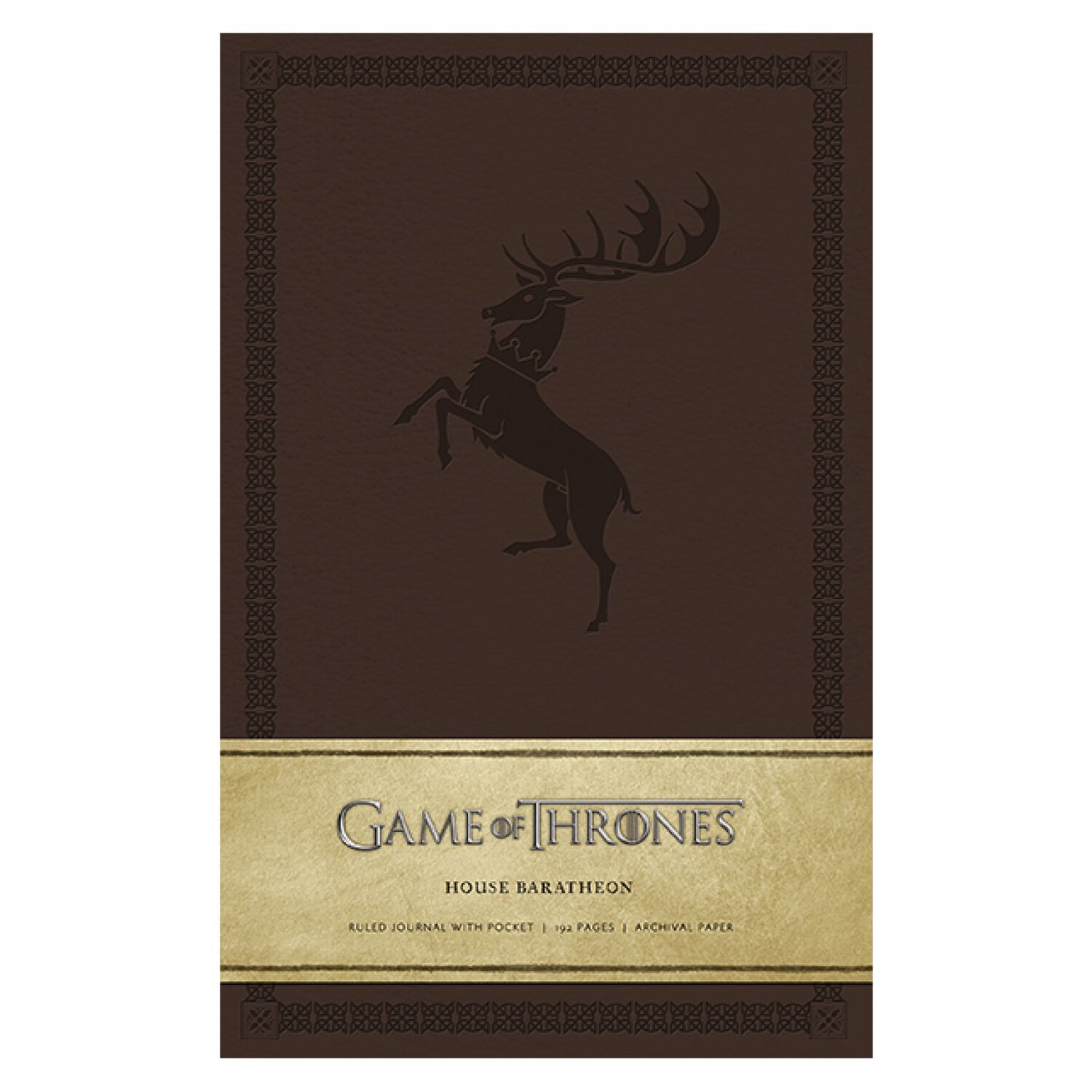 Game Of Thrones: House Baratheo Hardcover Ruled Journal image number 0.0