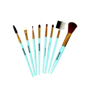 Set De 8 Brochas De Maquillaje Practico Y Comodo