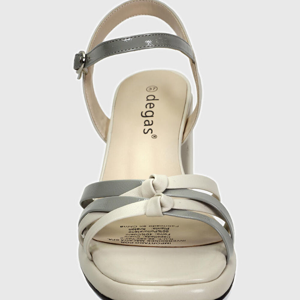 Sandalia Paula Crema image number 2.0