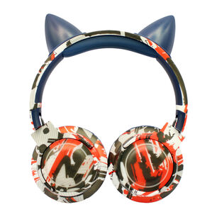 Aud&iacute;fonos Bluetooth Gatito Azul Rgb &iexcl;vida A Tu M&uacute;sica! - Ps