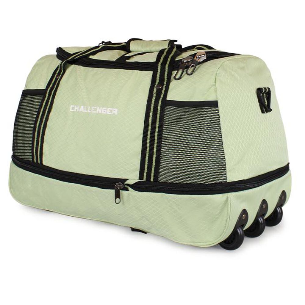 Bolso Tipo Mochila Con Ruedas Challenger Verde image number 1.0