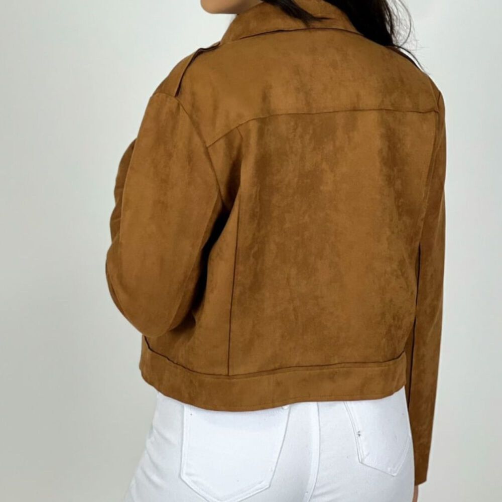 Chaqueta De Gamuza 3 Colores image number 1.0