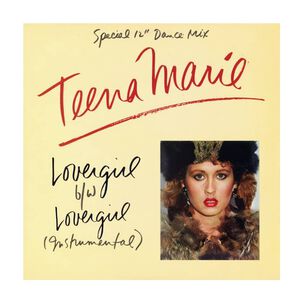 Teena Marie - Lovergirl | 12" Maxi Single Usado