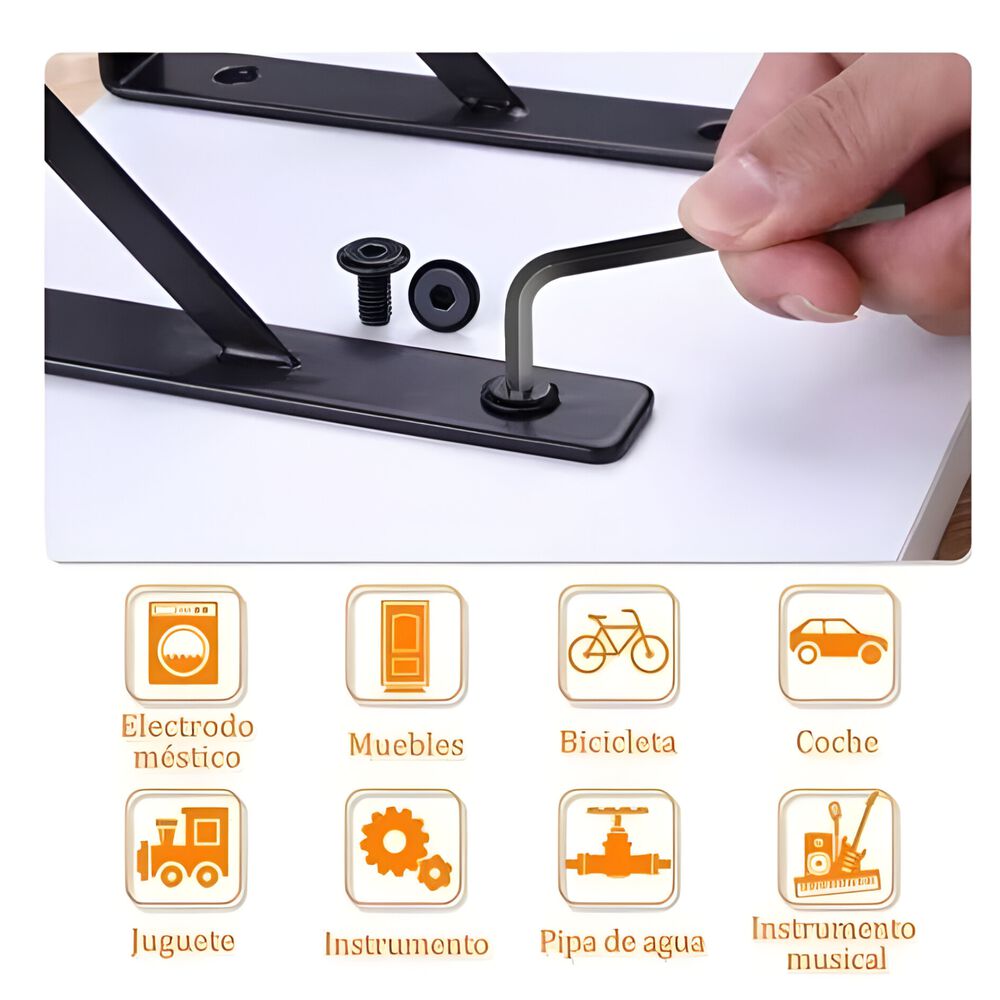 Juego 9 Llaves Allen De 1.5mm A 10 Mm Profesional Dbg1376 image number 1.0