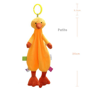 Peluche Tuto De Apego Juguete Amigo Sonajero Bebe Guagua