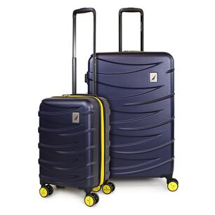 Pack 2 Maletas S+l M&oacute;naco De 10 Y 23kg Azul Nautica
