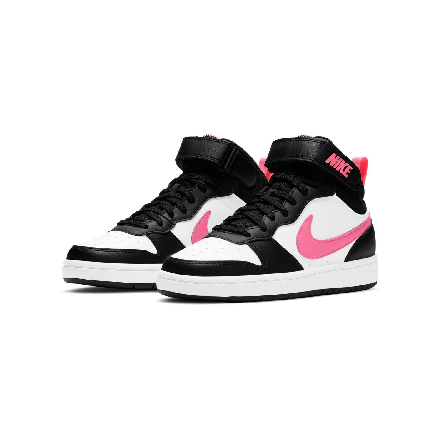 Zapatilla Nike Court Borough Mid 2 Hommbre Junior Negro image number 1.0
