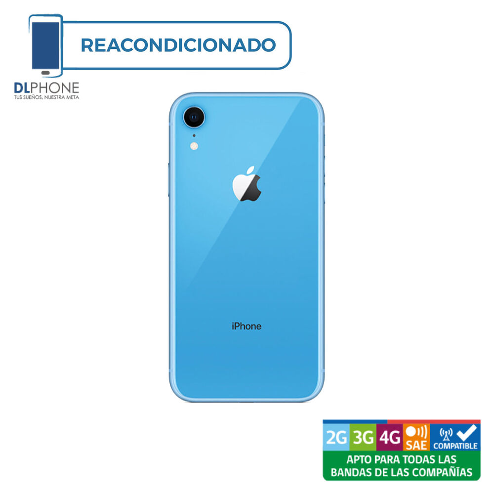  Iphone Xr 64gb Celeste Reacondicionado image number 1.0