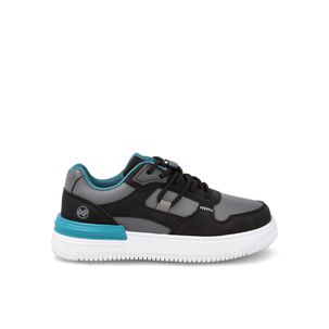 Zapatilla Ni&ntilde;o Bubblegummers Aticus Negro-gris