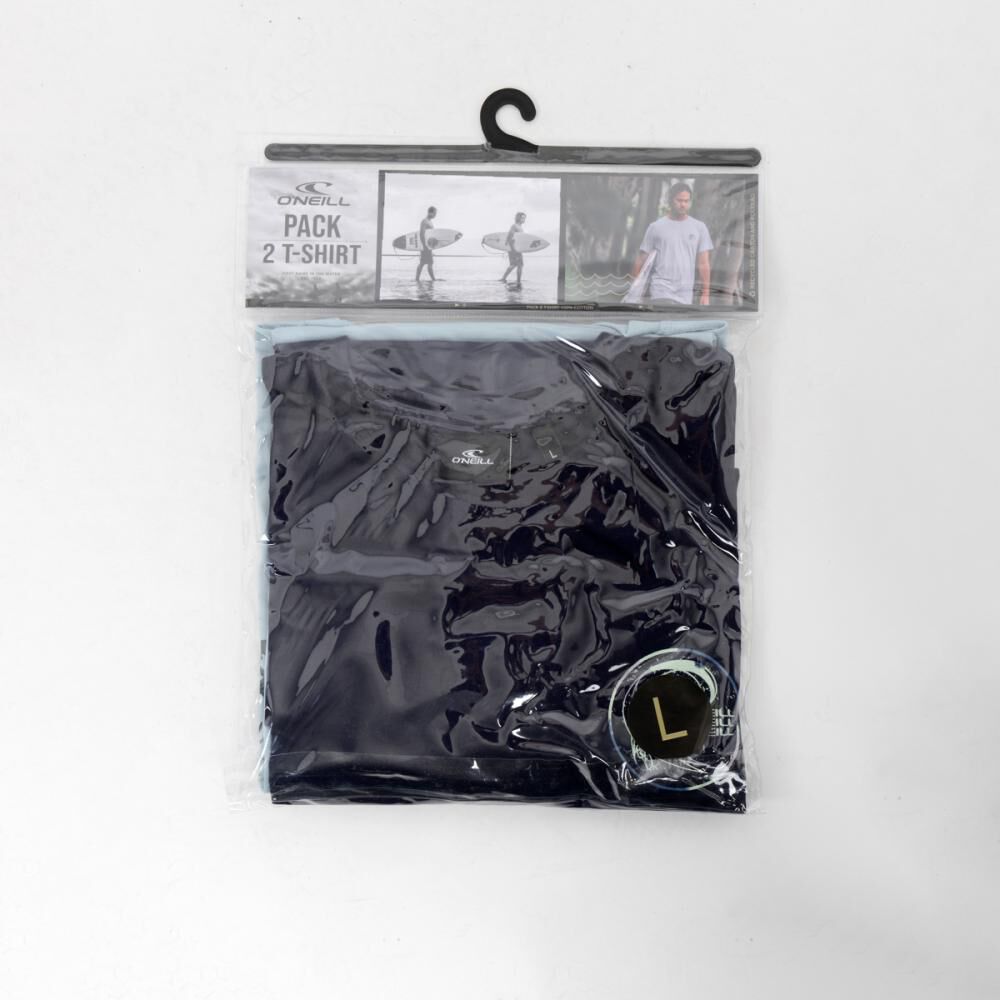 Pack Polera Manga Corta Cuello Redondo Hombre O'neill image number 5.0