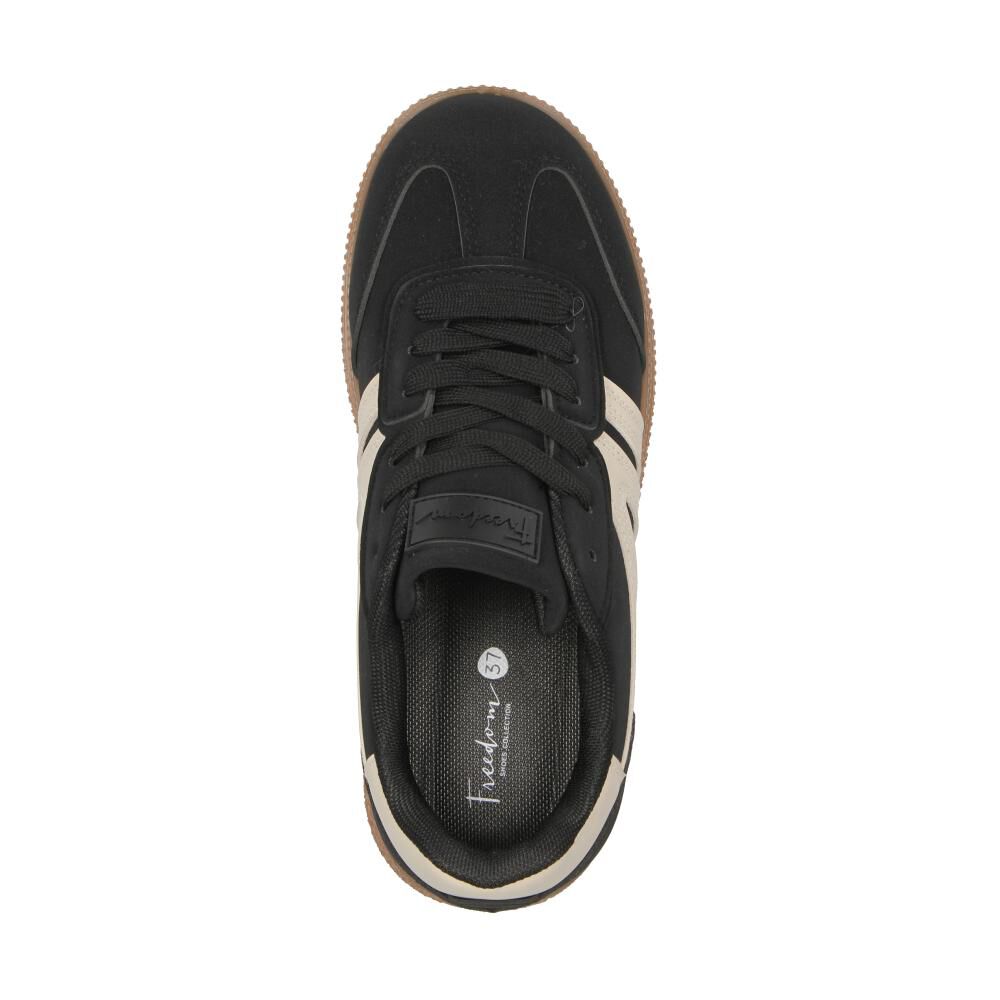 Zapatilla Urbana Mujer Freedom Black image number 4.0