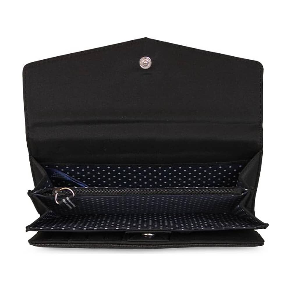 Billetera De Mujer Sunset Negra Nautica image number 1.0