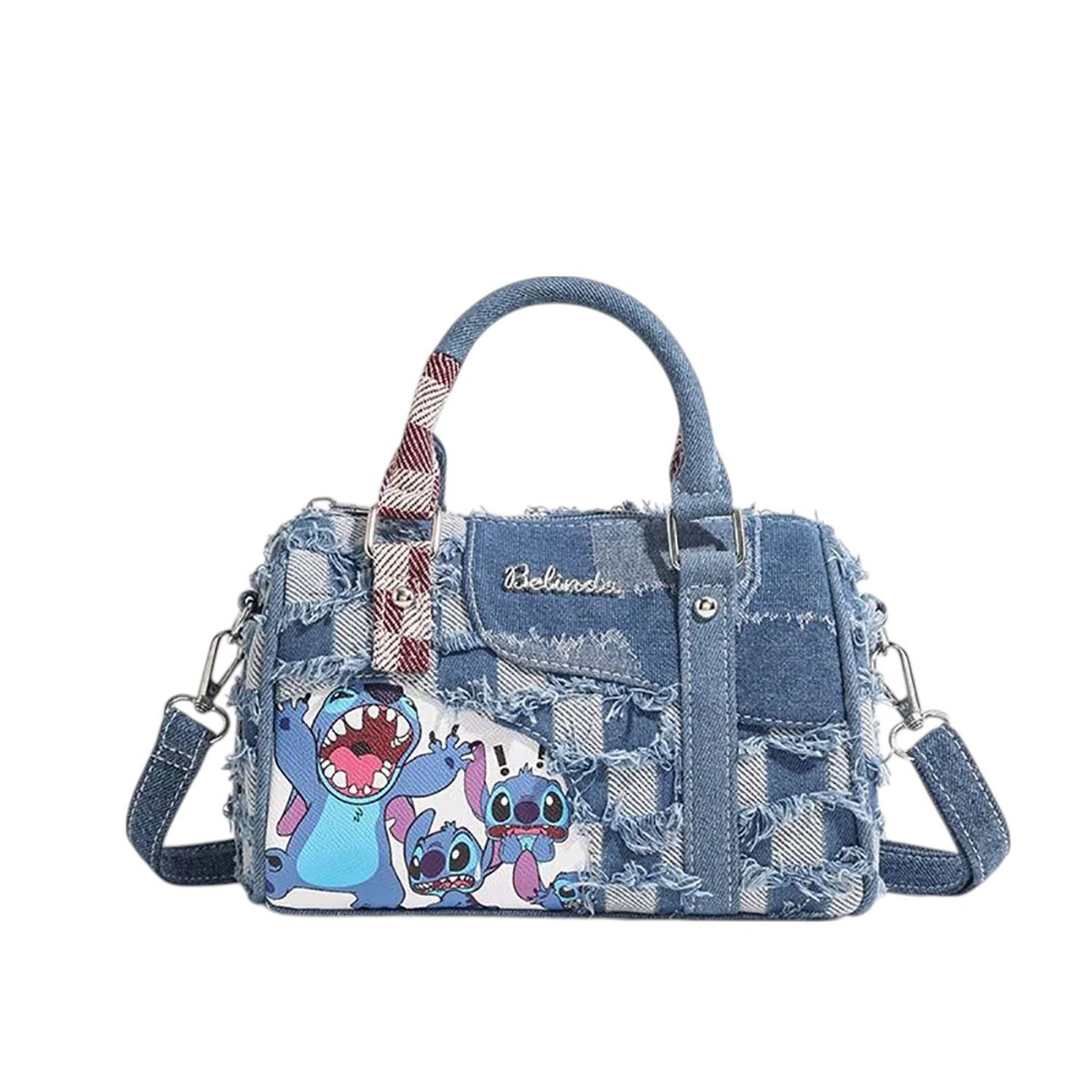Cartera Bolso Stitch Estilo Urbano Para Mujer image number 0.0