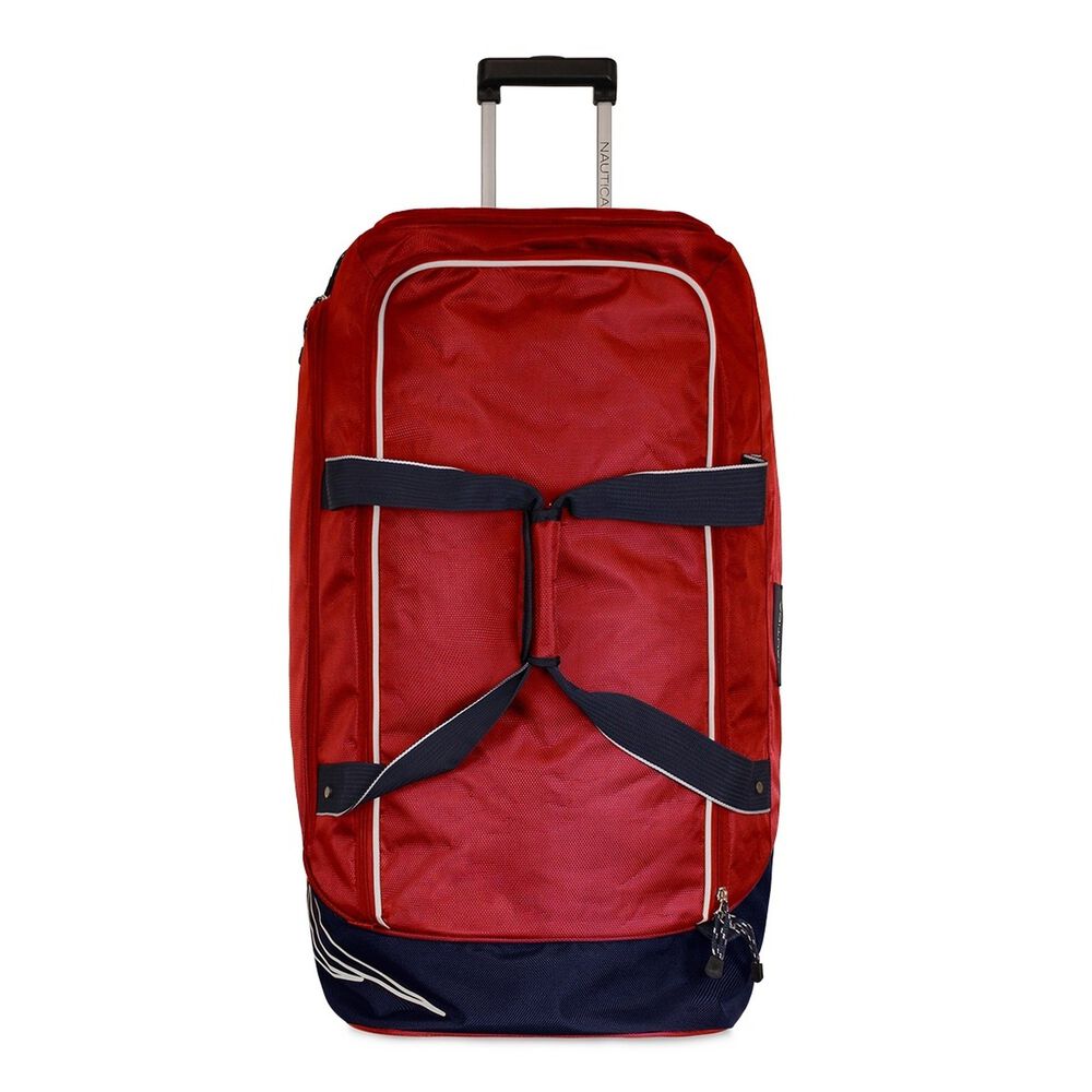 Set 3 Bolsos De Viaje Mannar Rojo Nautica image number 5.0