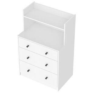 C&oacute;moda Vekka Home Comoda White / 3 Cajones
