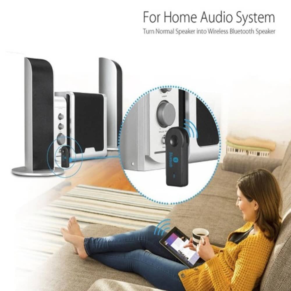 Adaptador Transmisor Receptor Bluetooth Auxiliar Radio Auto Jack 3.5 Plug image number 5.0