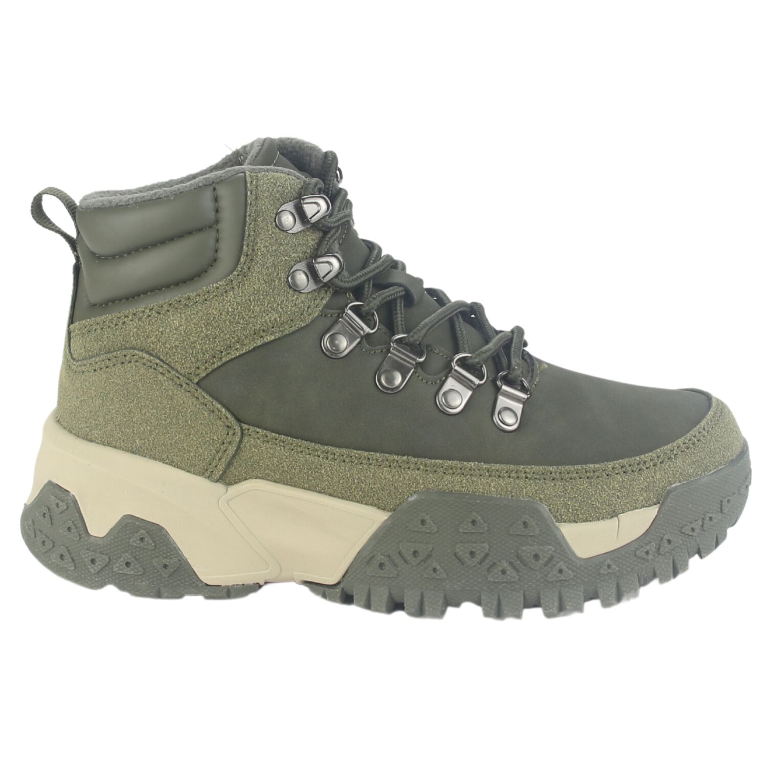 Botin Outdoor Funway Mujer Nevado-2 Oliva image number 0.0