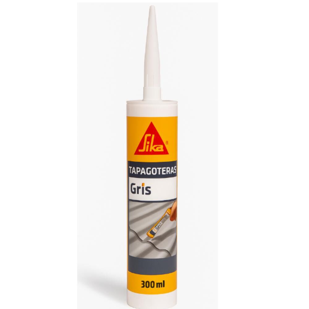 Tapagoteras Sellante Gris Para Techos Sika 300ml image number 1.0