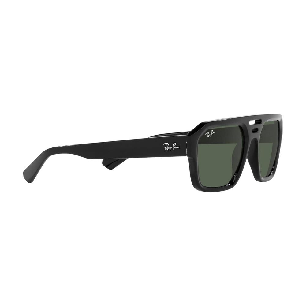 Lentes De Sol Corrigan Black Bio-based Sustentable Ray-ban image number 10.0