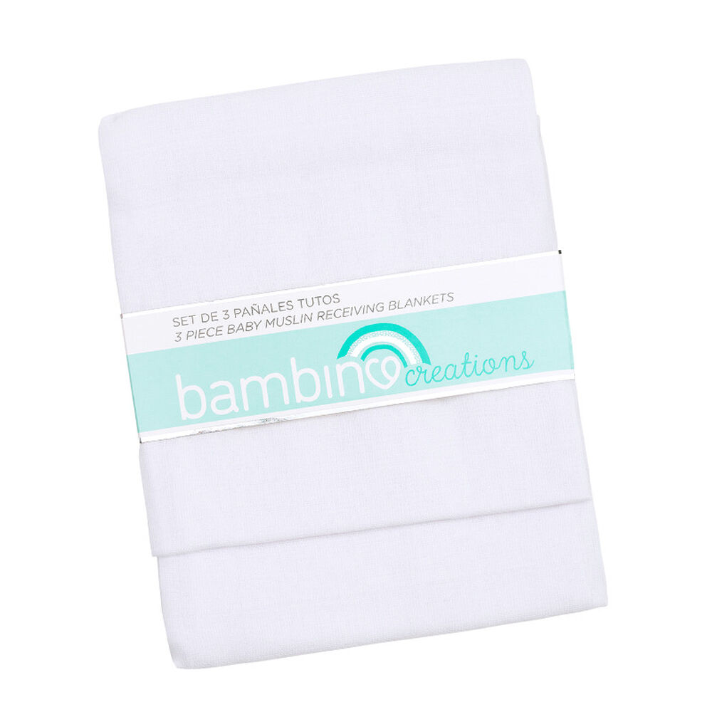 Tuto Pa&ntilde;al De Algod&oacute;n Bambino Para Bebes Guagua Set 3 Tutto image number 0.0