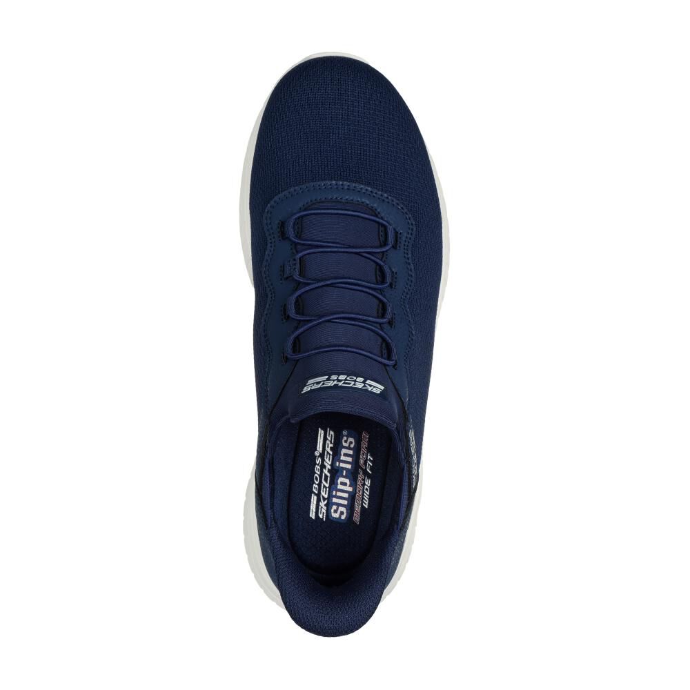 Zapatilla Urbana Hombre Skechers Bobs Squad Chaos-daily Hype Navy image number 3.0