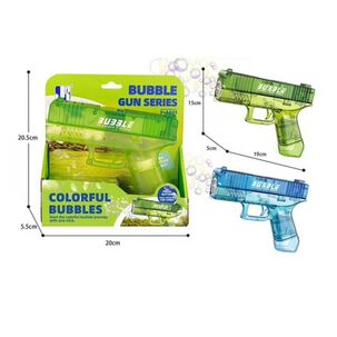 Juguete Lanza Burbujas 6 Orificios Multicolor Infantil