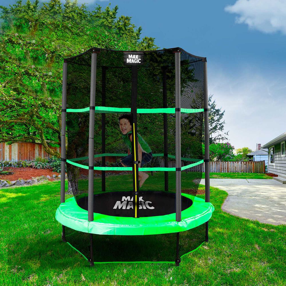 Cama El&aacute;stica 140 Cm Verde image number 1.0