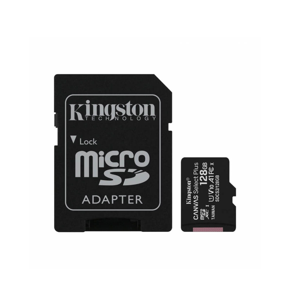 Tarjeta De Memoria Kingston Micro Sdxc 128gb Clase 10 Fullhd image number 0.0
