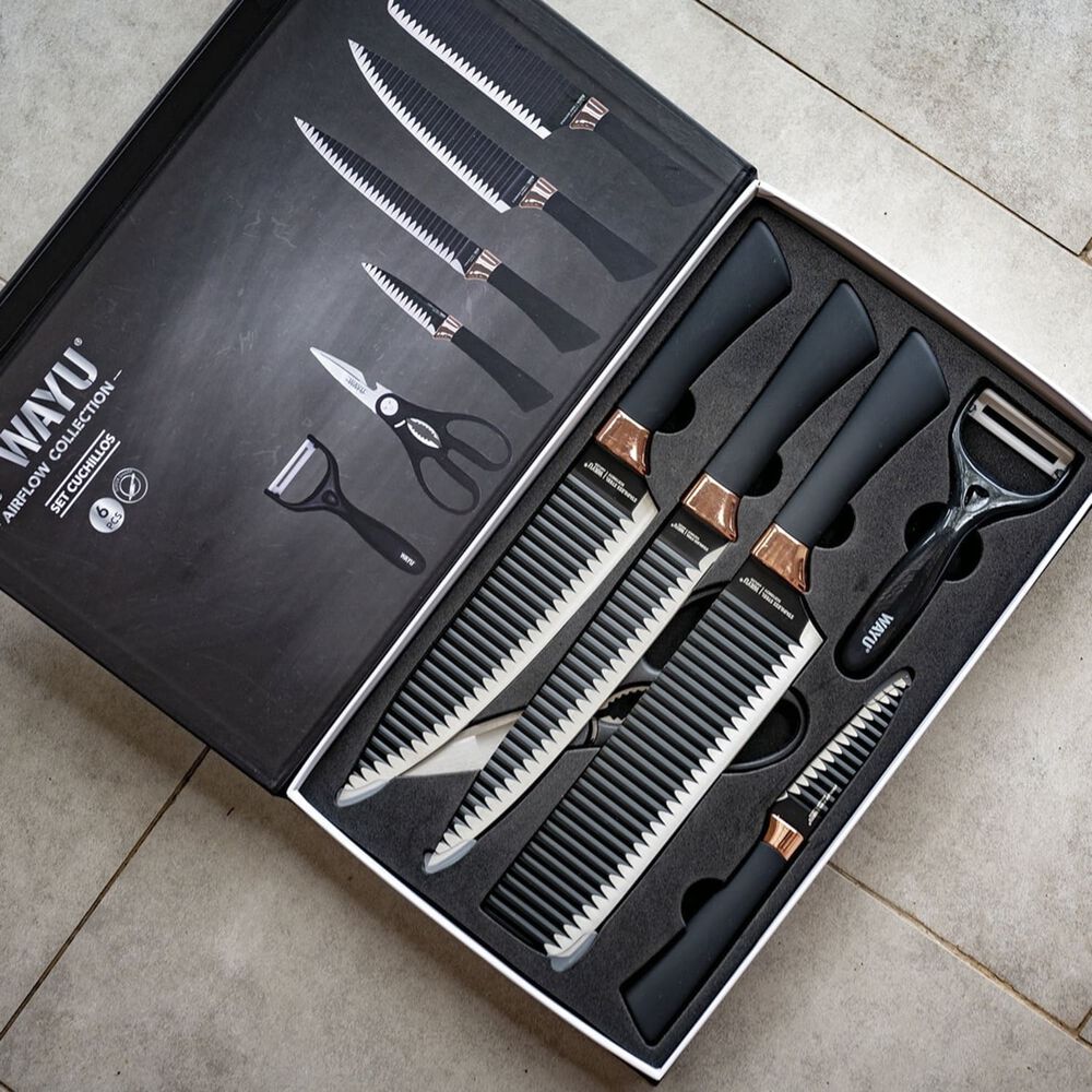 Set Cuchillos Rolling Wayu image number 2.0