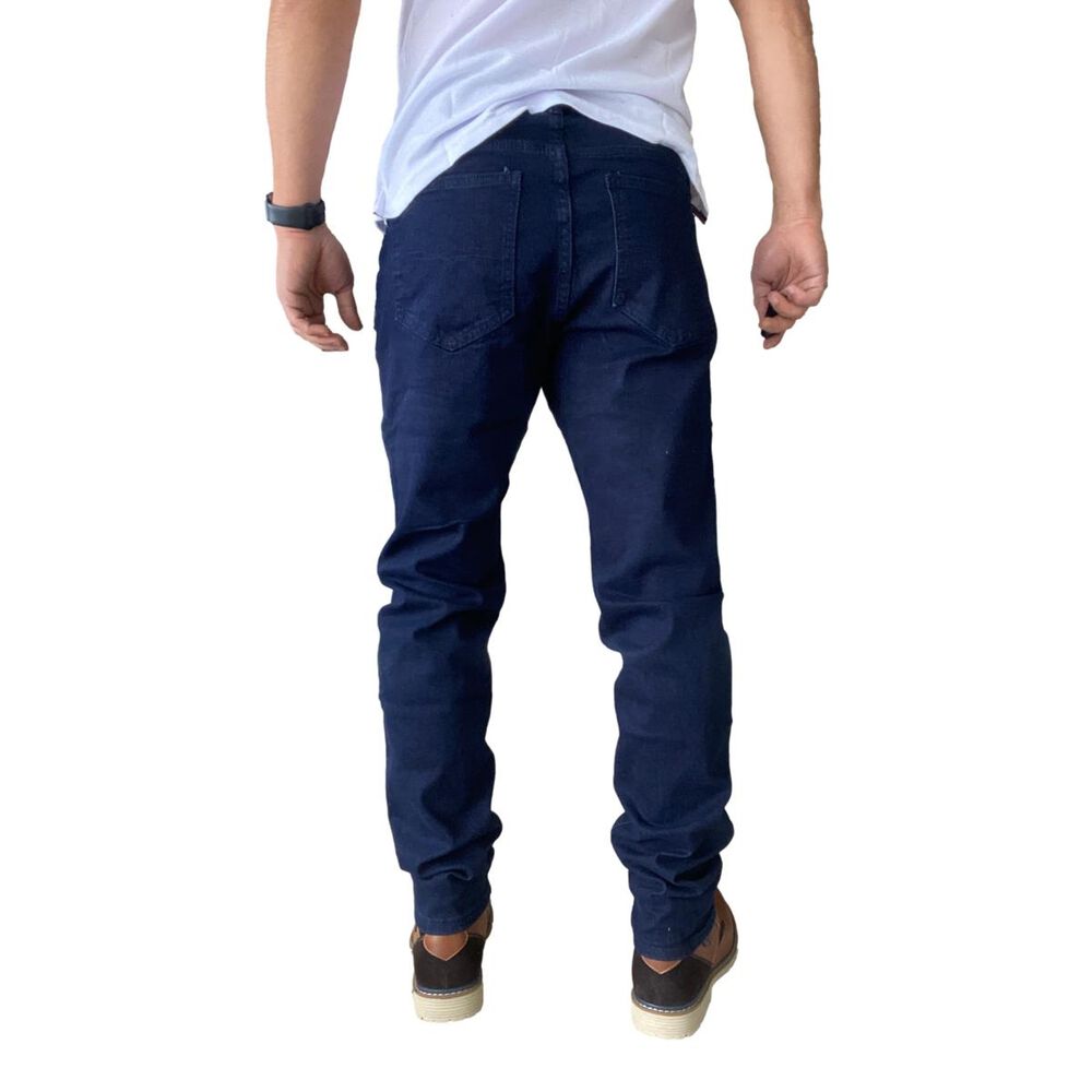 Jeans Hombre Elasticados Slim Azul image number 13.0