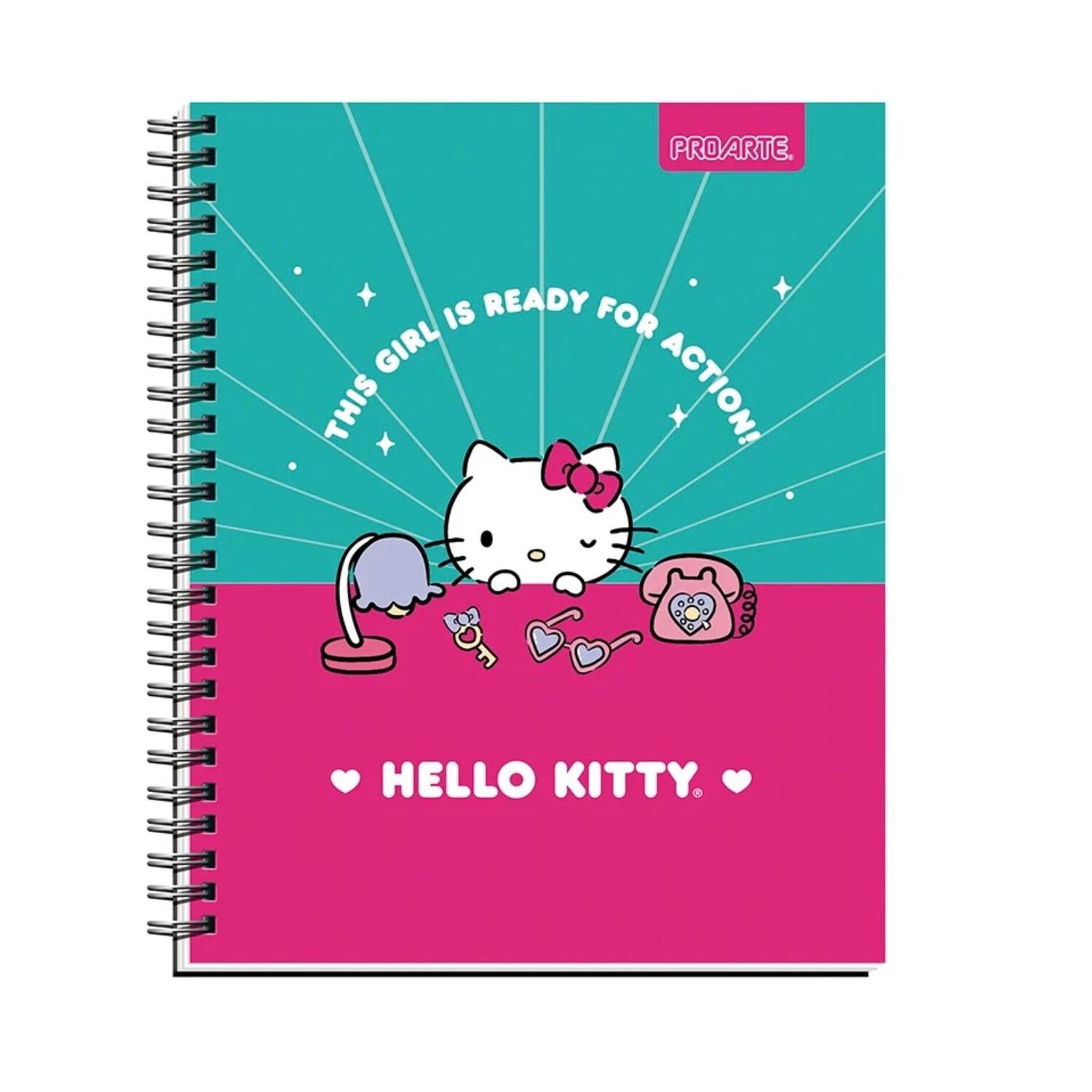 Pack De 10 Cuadernos Universitarios Hello Kitty Variado 100 Hojas image number 5.0
