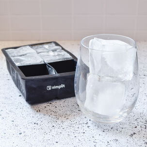 Cubeta De Hielo Silicona 6 Hielos Grandes Simplit