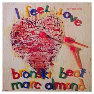 Bronski Beat Ft. Marc Almond - I Feel Love| 12" Maxi Single Usado