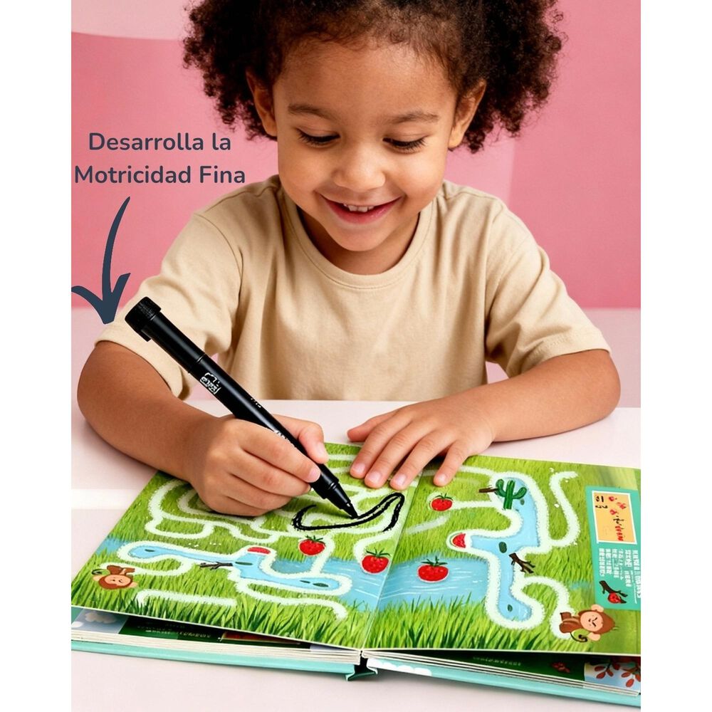 Juguete Laberinto Libro Educativo Montessori image number 1.0