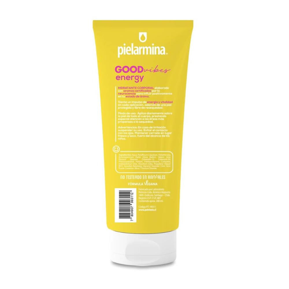 Crema Body Good Vibes Energy Pielarmina image number 1.0