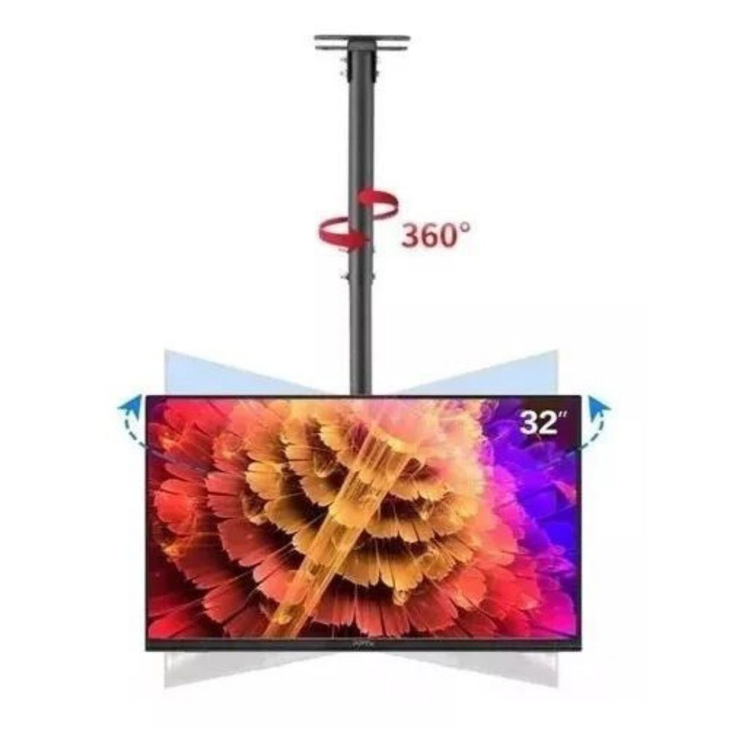 Soporte Tv Techo O Pared Ajustable Base 32 A 85 Plg image number 7.0