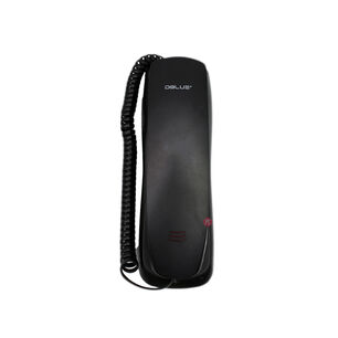 Tel&eacute;fono Fijo Para Pared O Sobremesa Negro - Ps