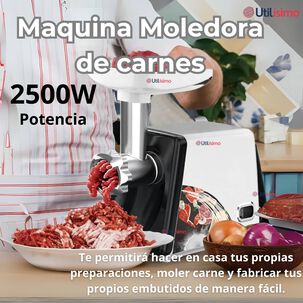 Máquina Moledora De Carnes Picadora Eléctrica 2500w De Potencia Choclo