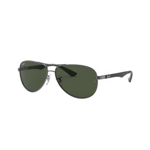 Lentes De Sol Carbon Fibre Verde Polarizados Ray-ban