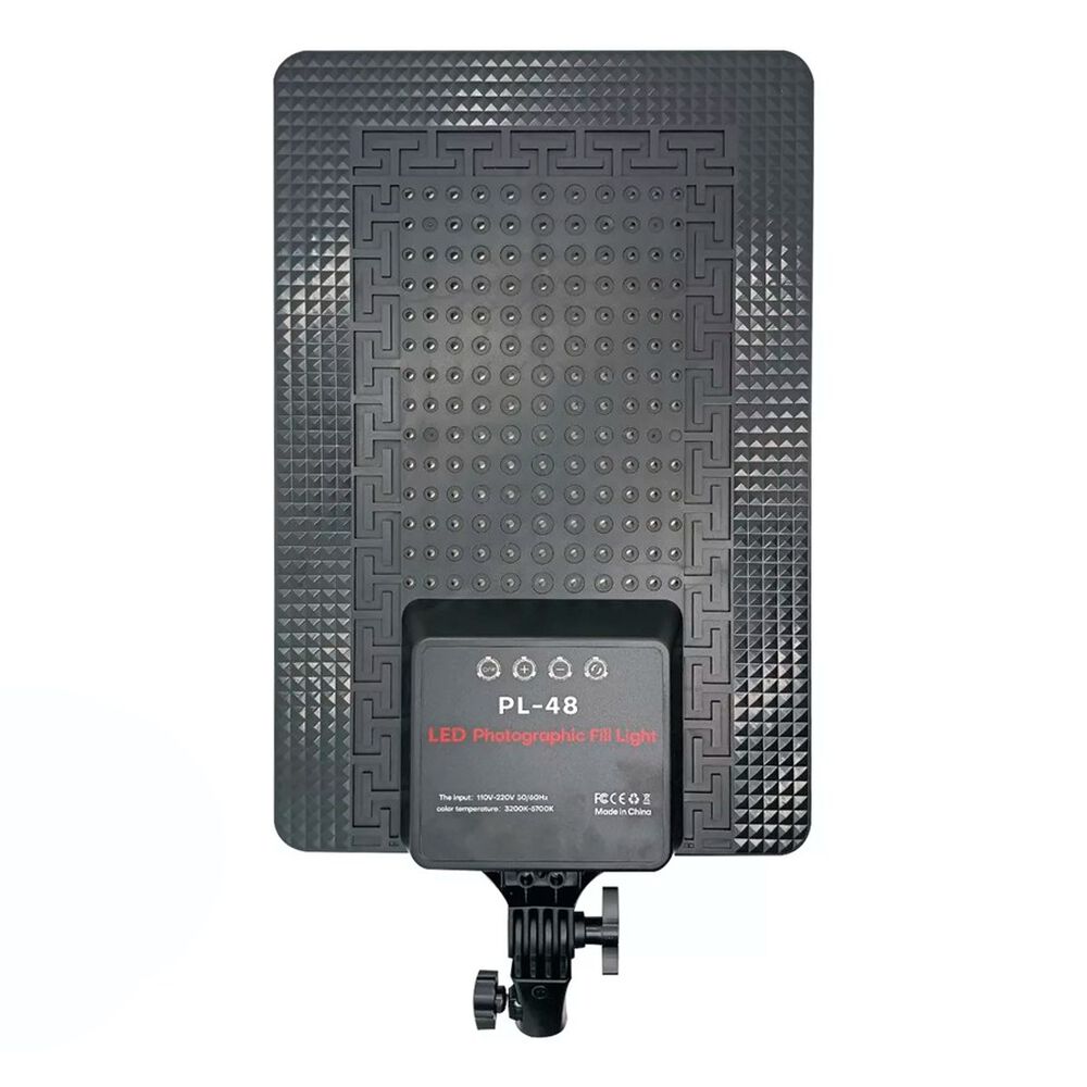 Panel Led Profesional Regulable Fotograf&iacute;a Y Video Pl-48 Con Tripode image number 4.0
