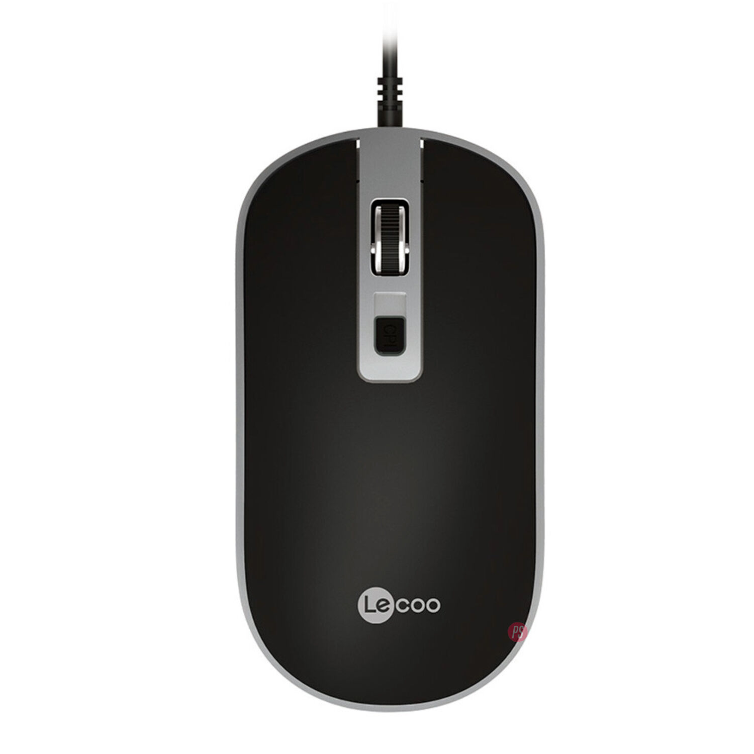 Mouse Usb Dpi Ajustable Lecoo Ms104 Negro - Ps image number 1.0