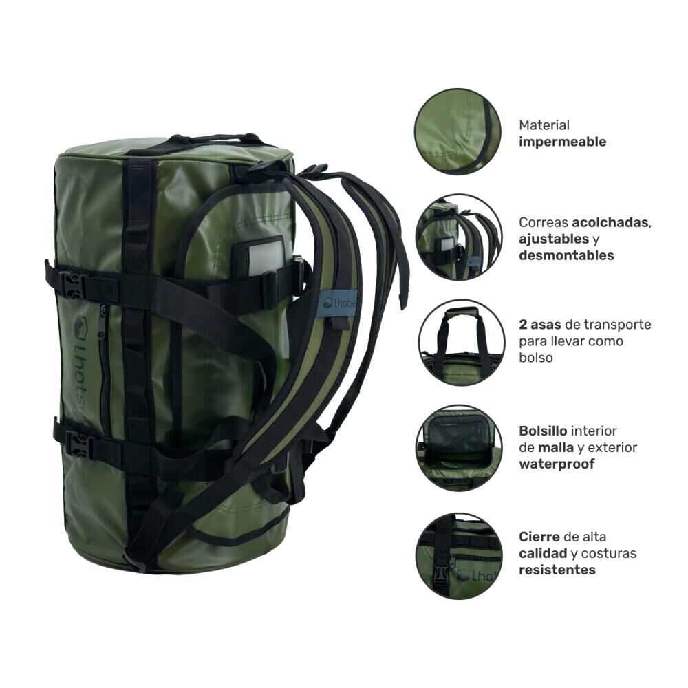 Bolso Deportivo Impermeable Duffel Lhotse / 30 Litros image number 5.0