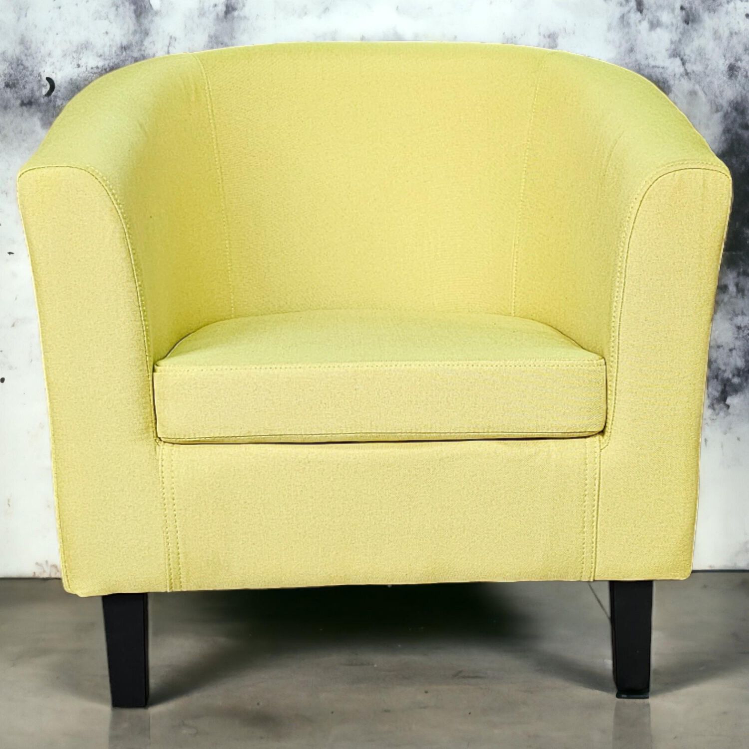 Poltrona Moderna De Descanso Individual Deluxe Mostaza image number 6.0