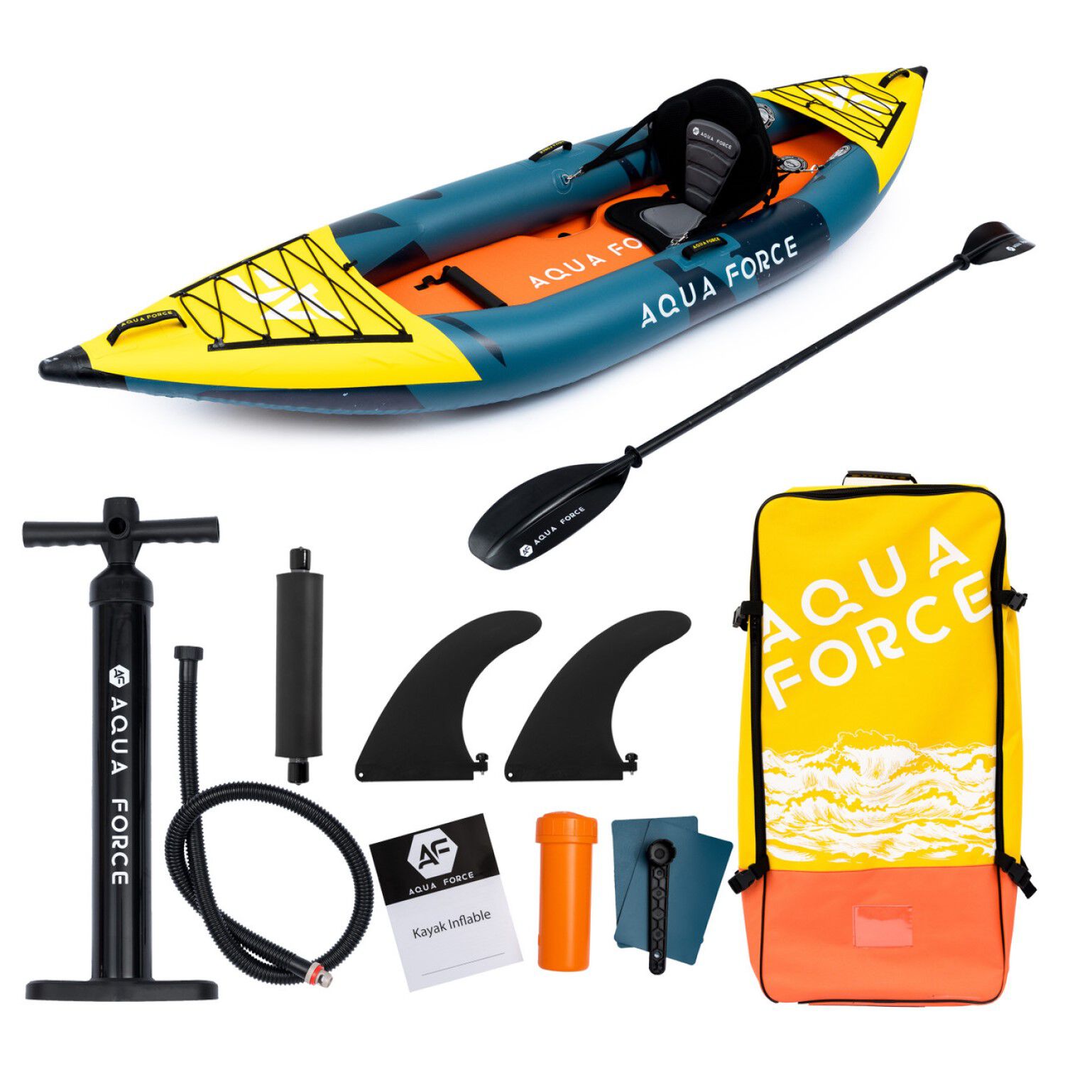 Kayak Inflable Drop Stitch 1 Persona 320cm Paki image number 1.0