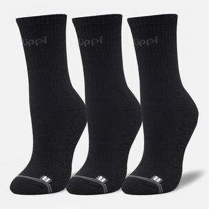 Calcetines Hombre Logo Lippi Pack Mid Blanco S