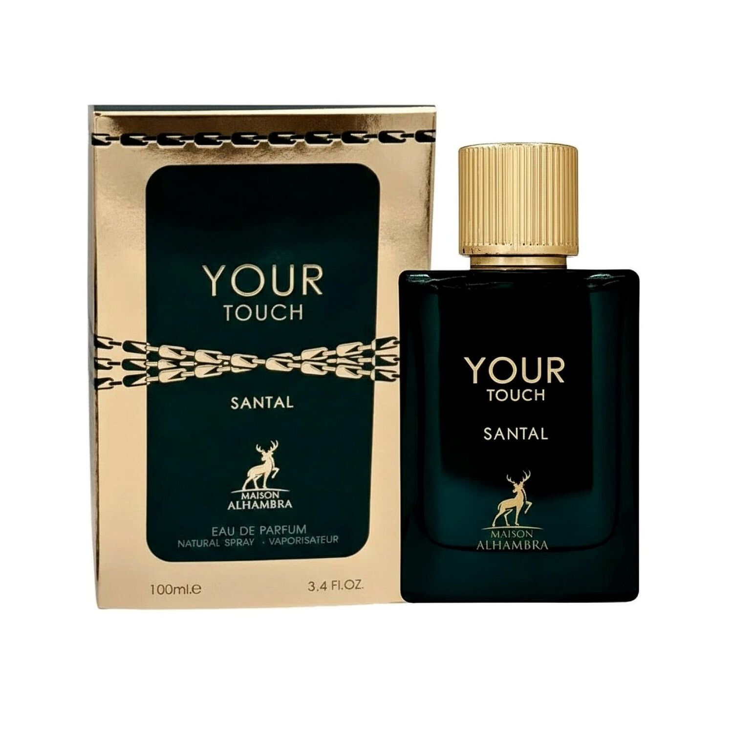 Maison Alhambra Your Touch Santal Men Edp 100ml image number 1.0
