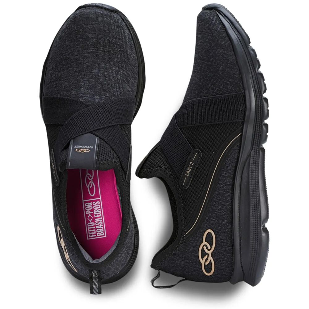 Zapatilla Mujer Easy 2 Negro image number 2.0