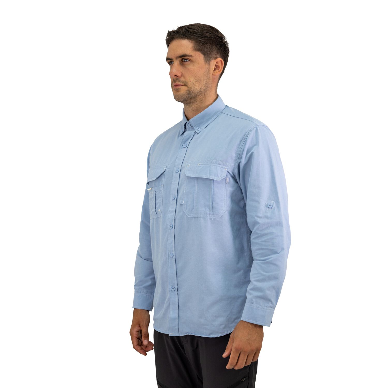 Camisa Hw Duck Dry Celeste image number 5.0