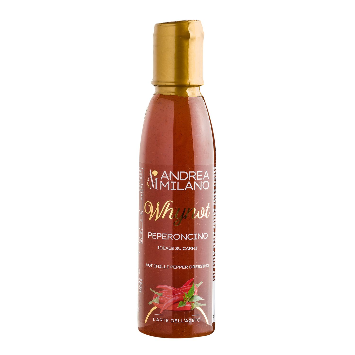 Pr Andrea Milano Vinagre B&aacute;lsamico Glaze Peperoncino 1 X 150 Ml image number 0.0